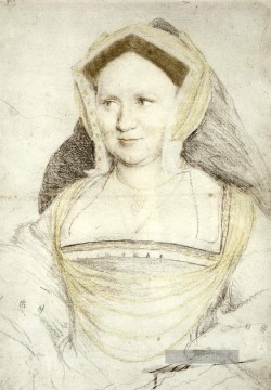  Mary Kunst - Porträt von Lady Mary Guildford Renaissance Hans Holbein der Jüngere